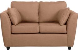 HOME Eleanor Regular Fabric Sofa - Mink